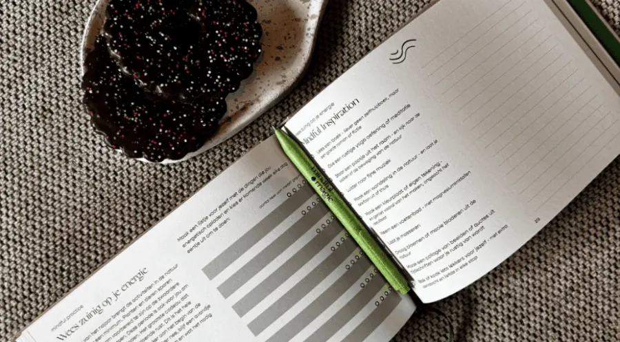 MindFul Journal, ongedateerd dagboek met linnen hardcover